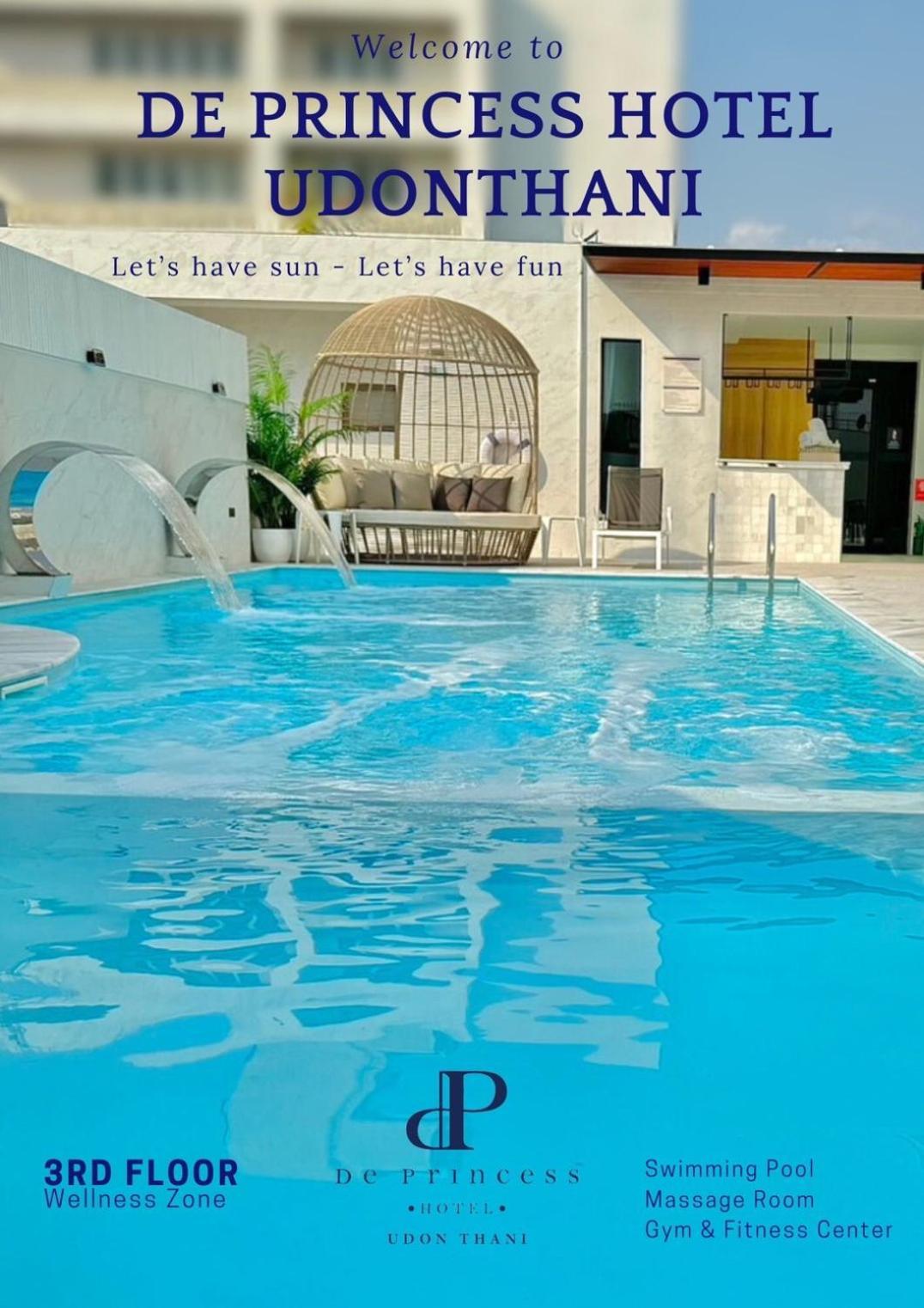 De Princess Hotel Udonthani Esterno foto